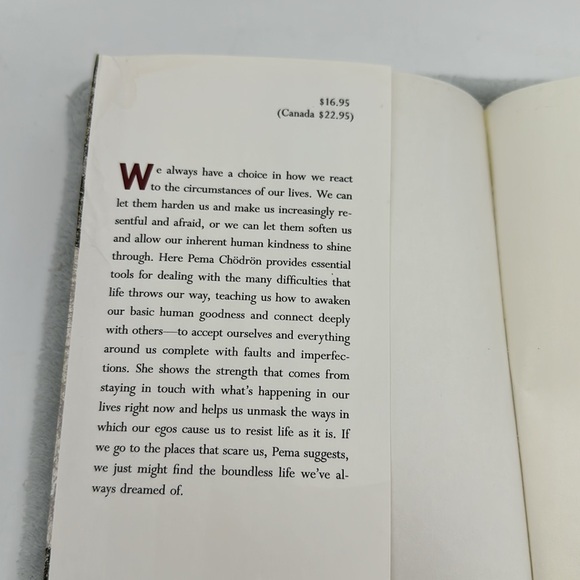 The Places That Scare You-Author Pema Chodron Paperback Book - Picture 2 of 8